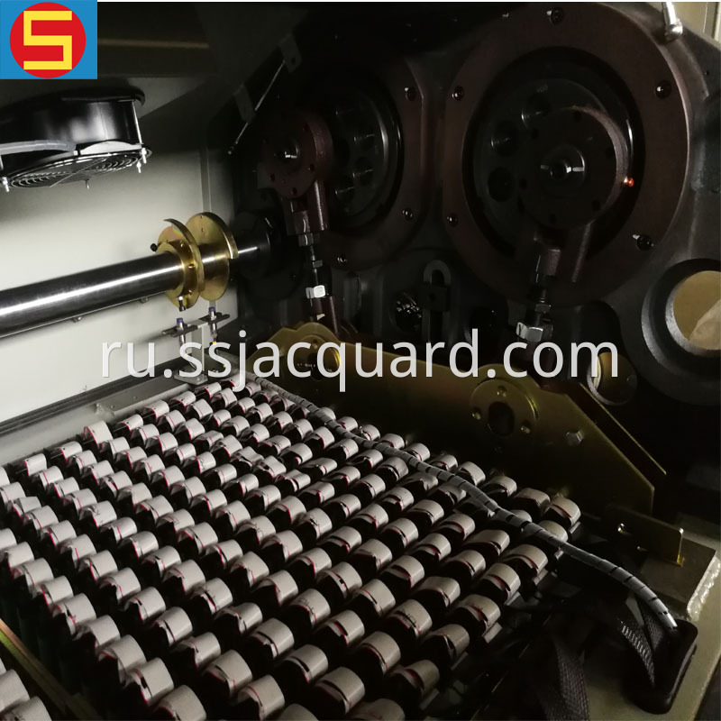 Digital Jacquard Loom Machine 5376 Hooks Crank Drive Mechanism